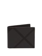 Matchesfashion.com Burberry - London Check Canvas Bi Fold Wallet - Mens - Grey