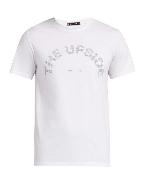 Matchesfashion.com The Upside - Newman Horseshoe Logo T Shirt - Mens - White