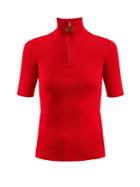 Balenciaga High-neck Ribbed-knit Cotton-blend Top