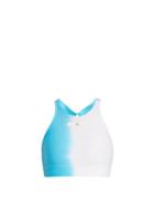 Matchesfashion.com Adidas By Stella Mccartney - Racer Back Bikini Top - Womens - Light Blue