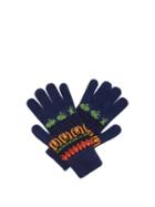 Matchesfashion.com Paul Smith - Homer Fair-isle Jacquard Wool Gloves - Mens - Black Multi