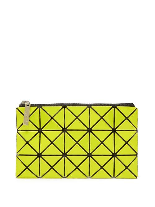Matchesfashion.com Bao Bao Issey Miyake - Prism Flat Pouch - Womens - Yellow