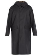 Mackintosh Hooded Bonded-cotton Overcoat
