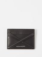 Alexander Mcqueen - Harness Leather Cardholder - Mens - Black