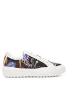 Fendi - X Noel Fielding Nylon Trainers - Mens - Navy White