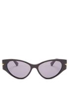 Ladies Accessories Bottega Veneta - Cat-eye Acetate Sunglasses - Womens - Black