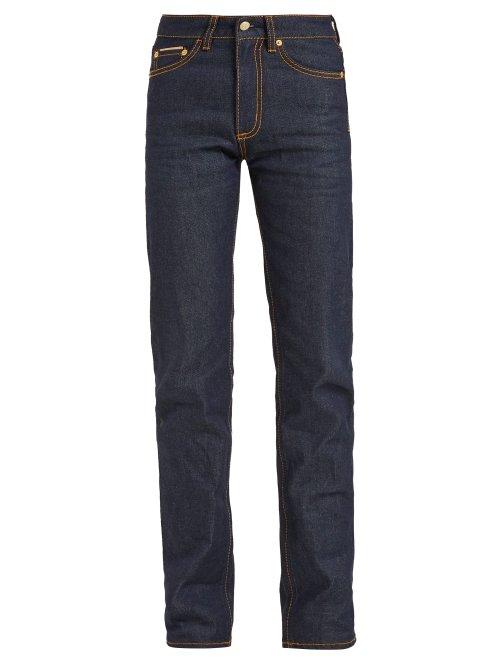 Matchesfashion.com Eytys - Cypress Mid Rise Jeans - Womens - Indigo