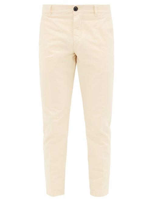 Matchesfashion.com J.w. Brine - Nick Cotton-blend Canvas Trousers - Mens - Cream
