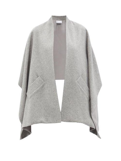 Raey - Wool And Silk-blend Shawl - Womens - Grey