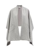 Raey - Wool And Silk-blend Shawl - Womens - Grey