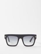 Tom Ford - Renee Square-frame Acetate Sunglasses - Womens - Black