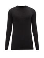 Rick Owens - Centre-seam Virgin-wool Sweater - Mens - Black