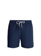 Matchesfashion.com Retromarine - Straight Leg Swim Shorts - Mens - Navy