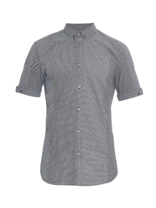Maison Margiela Short-sleeved Cotton Shirt