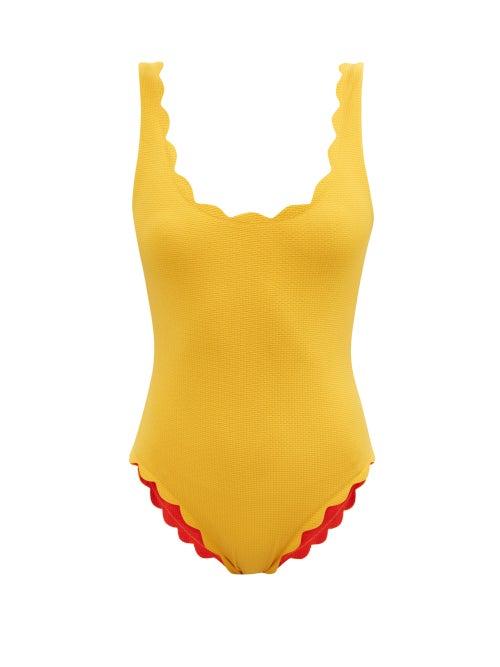 Ladies Beachwear Marysia - Palm Springs Reversible Recycled-fibre Swimsuit - Womens - Multi