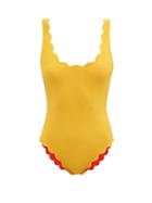Ladies Beachwear Marysia - Palm Springs Reversible Recycled-fibre Swimsuit - Womens - Multi