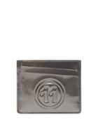 Matchesfashion.com Maison Margiela - No.11 Metallic Leather Cardholder - Mens - Grey