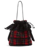 Simone Rocha Tartan Wool Bag