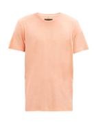 Matchesfashion.com Rag & Bone - Air Linen-blend Jersey T-shirt - Mens - Light Orange