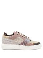 Matchesfashion.com By Walid - Patchwork Printed-cotton Trainers - Mens - Yellow Multi