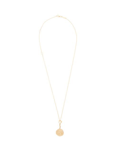 Matchesfashion.com Azlee - Elefante 18kt Gold And Diamond Necklace - Womens - Yellow Gold