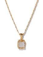 Jade Jagger - Pope Moonstone & 18kt Gold Necklace - Womens - Gold Multi
