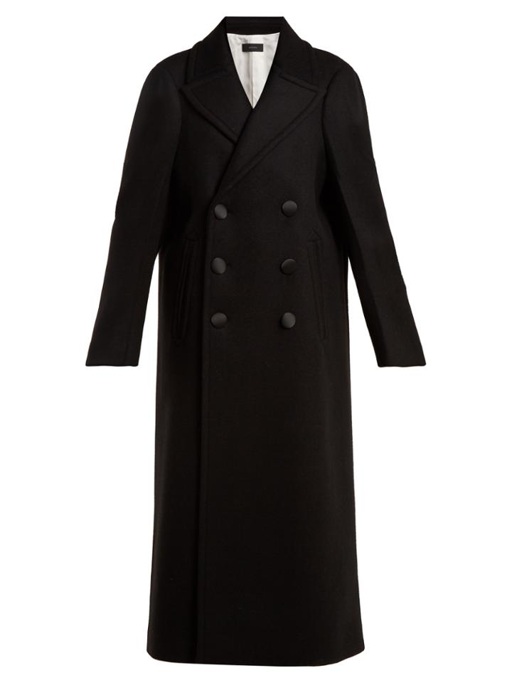 Joseph Sys Oversized Double-breasted Wool-blend Coat