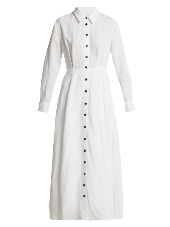 Mara Hoffman Michelle Tencel&reg; Lyocell And Linen Midi Dress