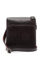 Matchesfashion.com Christian Louboutin - Benech Medium Spike Embellished Leather Bag - Mens - Black Multi