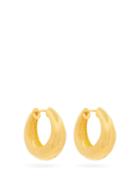 Matchesfashion.com Sophie Buhai - Hinged Large Gold-vermeil Hoop Earrings - Womens - Gold