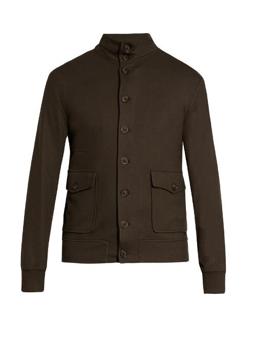 Giorgio Armani Button-up Cashmere Blazer