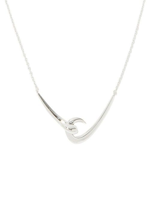 Matchesfashion.com Shaun Leane - Hook Sterling-silver Pendant Necklace - Mens - Silver