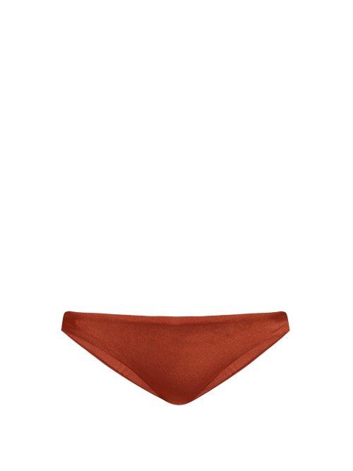 Matchesfashion.com Jade Swim - Most Wanted Bikini Briefs - Womens - Dark Red
