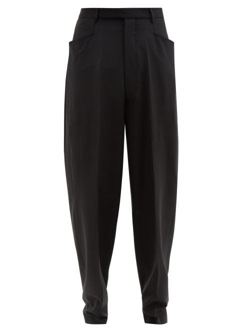 Matchesfashion.com Rick Owens - Tailored Wide Leg Trousers - Mens - Black