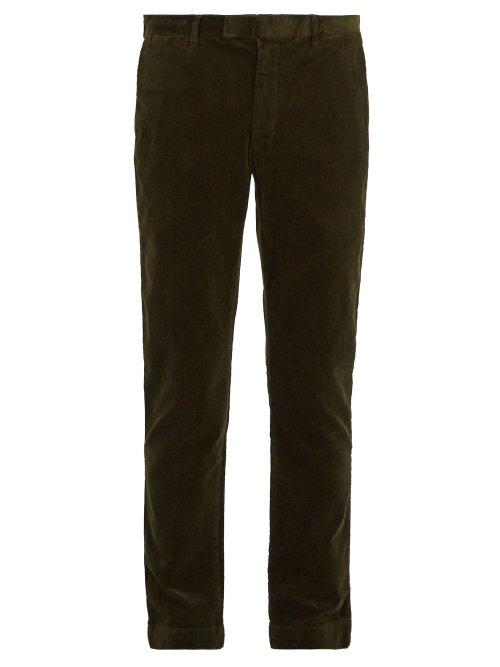 Matchesfashion.com Polo Ralph Lauren - Slim Leg Corduroy Trousers - Mens - Khaki