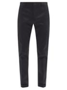 Matchesfashion.com Paul Smith - Organic-cotton Slim-leg Chino Trousers - Mens - Black