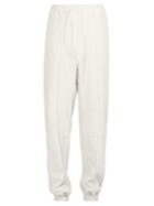 Cottweiler Snakeskin-effect Leather Track Pants