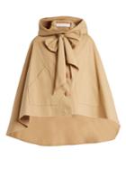 See By Chloé Tie-front Hooded Cape
