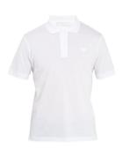 Matchesfashion.com Prada - Classic Cotton Piqu Polo Shirt - Mens - White