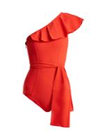 Lisa Marie Fernandez Arden Ruffle-trimmed Tie-waist Swimsuit