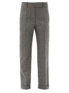 Matchesfashion.com Haider Ackermann - Pinstriped Wool-blend Straight-leg Trousers - Womens - Grey