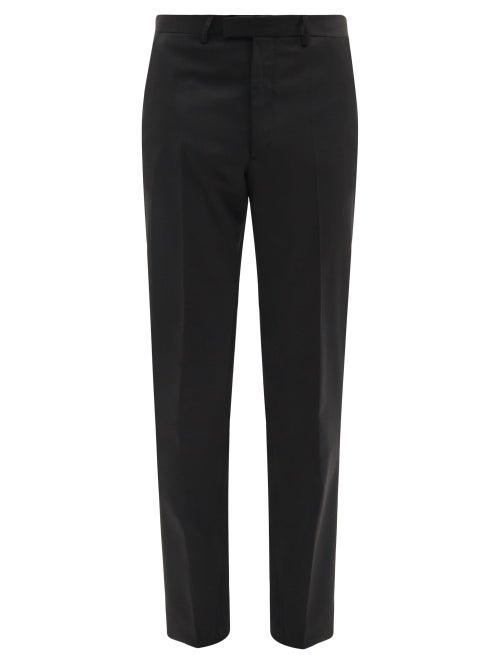 Matchesfashion.com Sunflower - Mid-rise Twill Straight-leg Trousers - Mens - Black