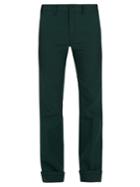 Prada Wide-leg Twill Trousers