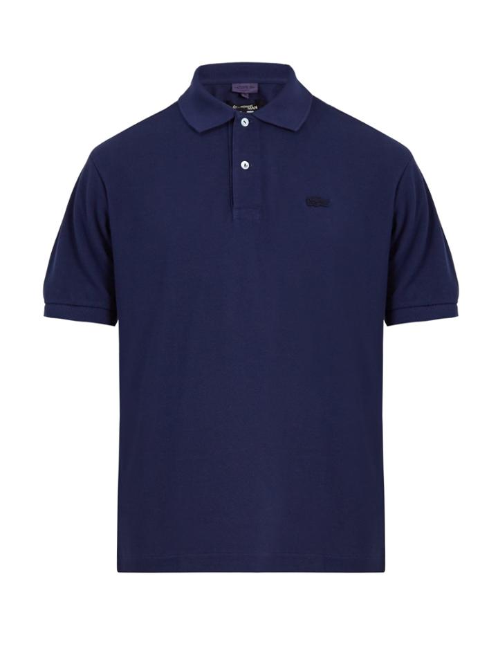 Junya Watanabe X Lacoste Cotton-piqu Polo Shirt
