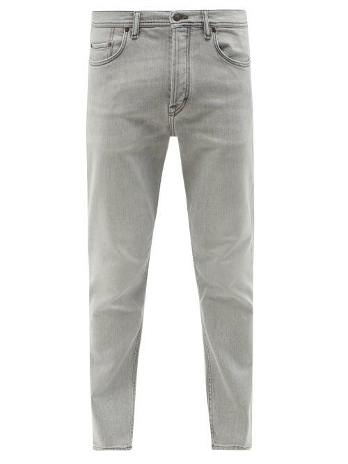 Acne Studios - River Slim-leg Jeans - Mens - Light Grey