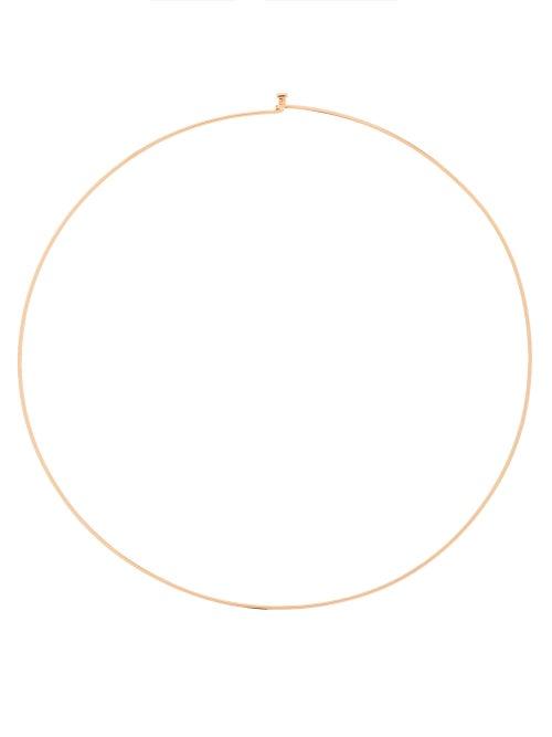 Matchesfashion.com Dezso - Wave 18kt Rose-gold Necklace - Womens - Gold