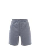 On - Cotton-terry Shorts - Mens - Blue