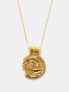 Alighieri - The Illuminated Eye 24kt Gold-plated Necklace - Mens - Gold