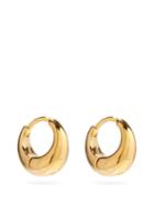 Matchesfashion.com Otiumberg - Mini Graduated 14kt Gold-vermeil Hoop Earrings - Womens - Yellow Gold