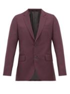 Matchesfashion.com Paul Smith - Soho-fit Wool-blend Crpe Suit Jacket - Mens - Purple
